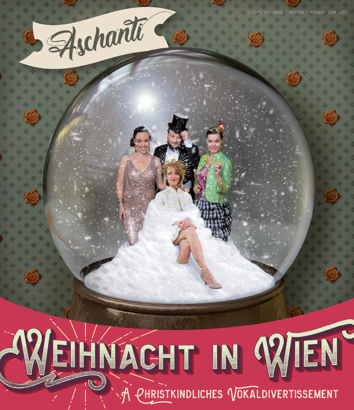 Aschanti — Weihnacht in Wien — Plakat