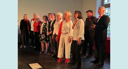 Auswahl von Chorisma-Sängerinnen und -Sängern