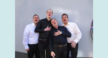 A-cappella Quartett Quattro Voci beim Gesang