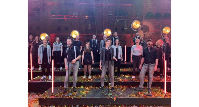 unser Auftritt bei Nacht der Chöre bei Rotkäppchen-Mumm in Freyburg