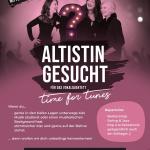 Altistin gesucht für Time for Tunes